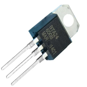 5 шт. Стандартный симистор SCR в корпусе T0-220AC 600 В 25 А BTA24-600B