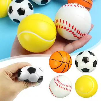2023 Новый Squeeze Ball Баскетбол Футбол Бейсбол Декомпрессионный Мяч На открытом воздухе Тренировочный матч Футбол Ребенок Мужчины Упражнение Мягкое