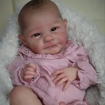 19Inch Ava Bebe Reborn Куклы Реалистичные Reborn Toddler Baby Реалистичные куклы для новорожденных 3D Кожа Видимые вены Кукла Детский подарок