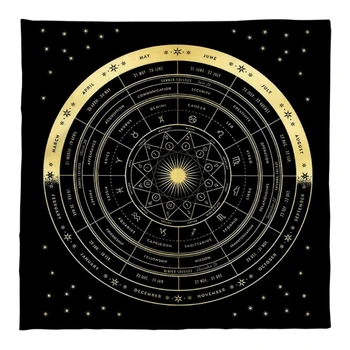 квадратная форма маятниковый коврик алтарь скатерть настольная игра игра карта руна скатерть