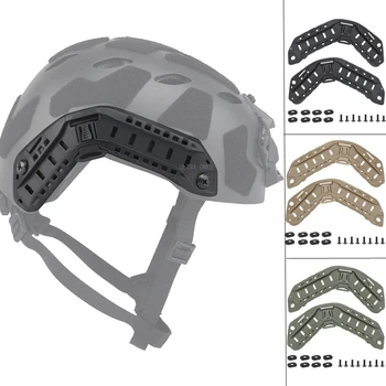 Охотничьи шлемы Боковая направляющая Адаптер тактического быстрого шлема Направляющая направляющая Стрельба Wargame CS Шлем ARC Адаптеры направляющей шины