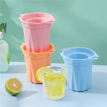 Ледяной блок Форма Ледяная чашка Летний льдогенератор Бар Винная чашка Контейнер Чашка для пищевого сока