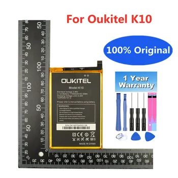 100% оригинальный аккумулятор OUKITEL K10 для литий-полимерного литий-ионного аккумулятора OUKITEL K10 11000 мАч Высококачественные сменные батареи для телефонов