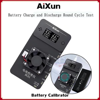 AiXun BC01 Калибратор батареи Поддержка серии iP11-14 Зарядка и разрядка батареи Тест с круглым циклом Работоспособность повышается до 100%