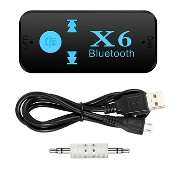 Aux Bluetooth адаптер для автомобиля 3,5 мм разъем USB Bluetooth4.0 для Nissan Qashqai Volkswagen Golf 4 Golf 5 Volvo V40 BMW E39 Opel Cor
