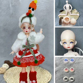 Симпатичная кукла ручной работы DIY 1/6 BJD Мода Полный набор Принцесса Кукла 28 см Кукла с 3 парами глаз Дети Девочки Кукла Игрушка Подарок на день рождения
