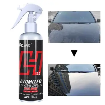  Авто Распыленный Crystal Shield Спрей для восстановления автомобиля 256 мл Нано Керамическое покрытие автомобиля Quick Detail Spray Paint Coating Agent