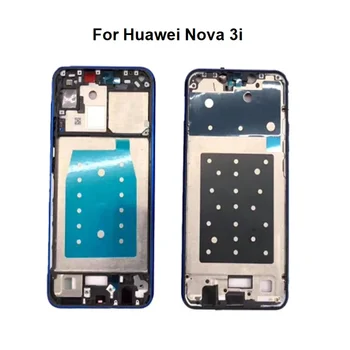 Для Huawei Nova 3i Средняя рама Передний корпус Держатель ЖК-дисплея Задняя лицевая панель Кнопка шасси для Huawei P Smart Plus INE-LX1 L21