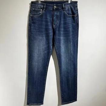 Высокое качество ZZ 2023ss High Street Винтажные стиранные джинсы с вышивкой Брюки Y2k Streetwear Спортивные штаны Traf Мужская одежда