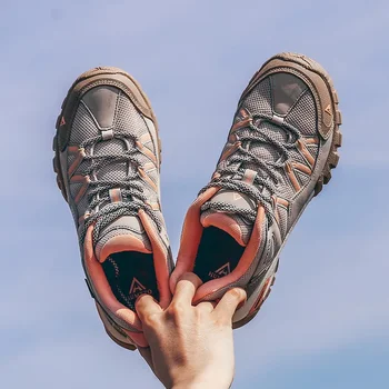  Походы Альпинистская обувь Мужские Женские Кроссовки Легкие Дышащие Водонепроницаемые На открытом воздухе Пустынный Альпинизм Тактическая Обувь Унисекс