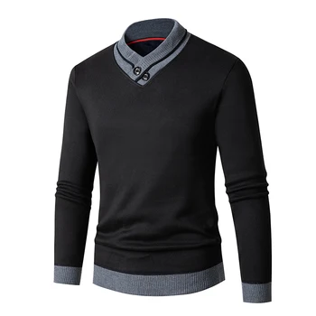 BATMO 2023 новое поступление осень высокое качество повседневный свитер мужчины,мужские пуловеры,M-XXXL FX4271