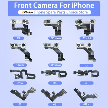Фронтальная камера для iPhone 7 7Plus 8 8Plus Фронтальная камера Основной объектив Камера с гибким кабелем для iPhone X XR XSMAX 11 11PRO 12 Камера