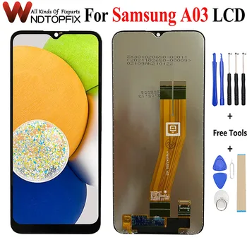6.5 '' для Samsung Galaxy A03 ЖК-дисплей панель стеклянный сенсорный экран дигитайзер в сборе для Samsung A03 A035 SM-A035F A035F / DS ЖК-ДИСПЛЕЙ