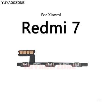 10 шт./лот для Xiaomi Redmi 7 7A Кнопка питания Переключатель громкости Кнопка включения / выключения Гибкий кабель