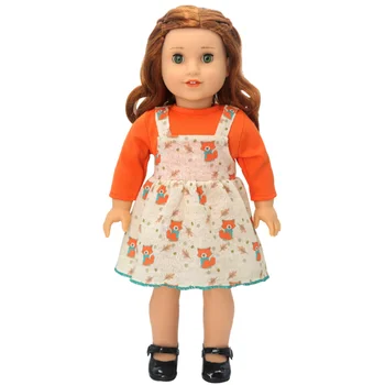 Кукольная одежда для 18-дюймовых кукол Платье 43 см Кукла Милые наряды Новый Baby Born Кукла Аксессуары Nendoroid Одежда