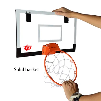 Мини-баскетбольное кольцо для мальчиков / девочек 3+ лет, игра для бросания дверей / стен / деревьев с забиваемым баскетбольным кольцом / кольцом для внутреннего / наружного