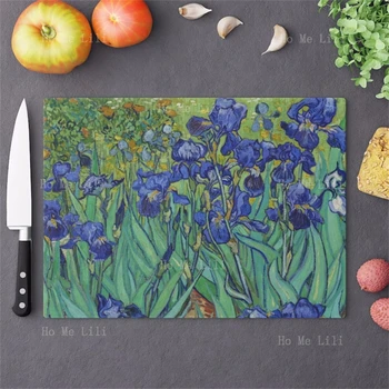 Ван Гог Искусство Синий Цветочная салфетка Кухонный центр