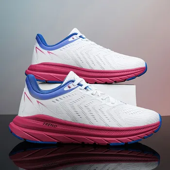 Кроссовки для марафонского бега для пар Дышащая мужская спортивная обувь для тренировок Женские фитнес-тренеры