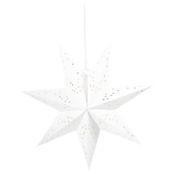  45 см Hollow Out Star Party Light Оконная решетка Бумажный фонарь Звезды Абажур Висячее украшение для домашней вечеринки Звездный фонарь
