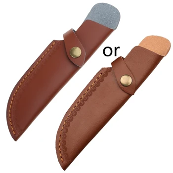 Leathers Ножны с фиксированной пряжкой и застежкой Кобуры для ножей Многоцелевой R7UB