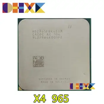 для подержанного четырехъядерного процессора AMD Phenom II x4 965 с тактовой частотой 3,4 ГГц HDZ965FBK4DGM разъемом AM3