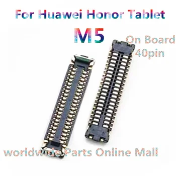 10 шт.-100 шт. Для Huawei Honor Tablet M6 M5 ЖК-экран дисплей базовый разъем для подключения материнской платы кабель FPC разъем 40pin