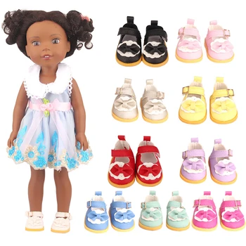 5 см PU кожа лук дойл обувь сапоги для 14-дюймовой американской куклы и куклы EXO 1/6 куклы