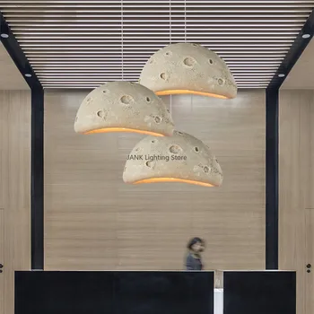 Новый минималистичный Wabi-sabi Светодиодная потолочная люстра Блеск Гостиная Столовая Домашний декор Свет Бар Спальня Лофт Кафе Подвесной светильник