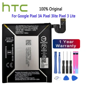 Новый высококачественный аккумулятор телефона G020E-B для Google Pixel 3A Pixel 3lite Pixel 3 Lite Оригинальная сменная аккумуляторная батарея HTC