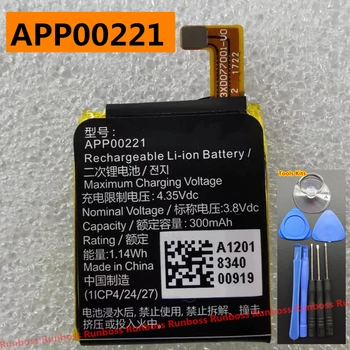 3,8 В 300 мАч для Apack APP00221 Оригинальная высококачественная батарея для смарт-часов Батарея телефона