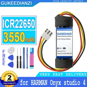 GUKEEDIANZI Аккумулятор ICR22650 для HARMAN/для KARDON для Onyx Studio 4, Аккумулятор большой мощности, 3550 мАч