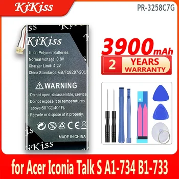 KiKiss Батарея PR-3258C7G PR3258C7G 3900 мАч для планшета Acer Iconia Talk S A1-734 B1-733 3-проводная батарея высокой емкости