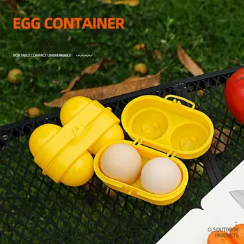 2 сетки ящик для хранения яиц портативный на открытом воздухе кемпинг пикник ящик для яиц кухня холодильник держатель для яиц контейнер органайзер чехол
