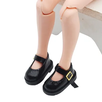 3,2 см 1/8 БЖД Кукла Kawaii Princess Кожаная обувь Сандалии Игрушки Одежда для Blyth Azone BJD Повседневная обувь Куклы Одежда Аксессуары