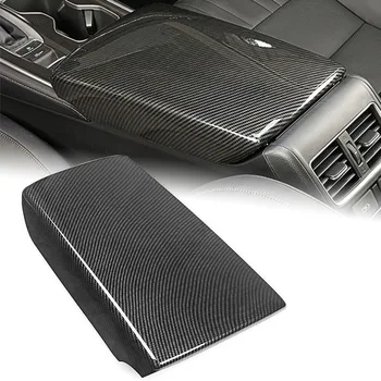  Автомобильная центральная консоль из углеродного волокна Крышка панели подлокотника ABS для Honda 10th Accord 2018 2019 2020